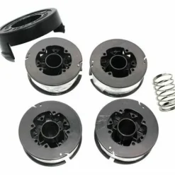 * Accessoire Pour Tondeuse Et Autoportee- Bobine Et Ligne D'Alimentation Par Choc Pour Black And Decker Gl250 Gl310 Gl360 Glc500 82300 82310 82312 Cst500 Cst800 Ge600 Ge800 Glc12 Gl250 Gl310 Gl360 Glc500 St200 St300 St400 St1000 Rs-136 4Pcs- Galozzoit><noscript><img width=