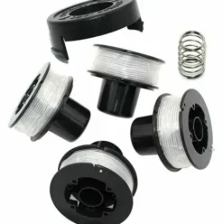 * Accessoire Pour Tondeuse Et Autoportee- Bobine Et Ligne D'Alimentation Par Choc Pour Black And Decker Gl250 Gl310 Gl360 Glc500 82300 82310 82312 Cst500 Cst800 Ge600 Ge800 Glc12 Gl250 Gl310 Gl360 Glc500 St200 St300 St400 St1000 Rs-136 4Pcs- Galozzoit><noscript><img width=