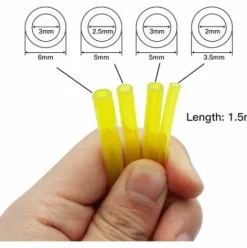 * Aougo 4 Pieces Tuyaux D'Essence Longueur 1.5M Tuyau De Conduite De Carburant Universel Outils De Jardin Jaune Transparent Pour Souffleur Tondeuse Tronconneuse Tondeuse A Gazon Accessoires> Accessoire Pour Tondeuse Et Autoportée