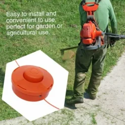 * Aougo Tete De Coupe, Tondeuse Tondeuse Tondeuse De Rechange Tete De Coupe De Tondeuse Pieces Pince Cutter Accessoires Orange><noscript><img width=