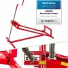 * Arebos Leve-Tondeuse Tracteur-Tondeuse Dispositif De Levage Cric | 450 Kg | Angle D'Inclinaison A Environ 45 | Rouge | Stable Et Solide Rouge> Accessoire Pour Tondeuse Et Autoportée