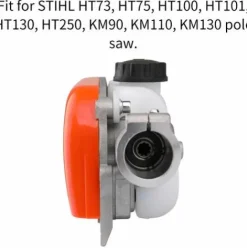 * Asupermall Chainsaw Guide Gear Boite De Vitesses + Plaque + Ensemble De La Chaine Pour Stihl Ht Km 73-130 Serie Pole Scie Trimmer Connecteur Multifonction Pole Elaguer Universel Accessoires Bois Outil, 7 Dents><noscript><img width=