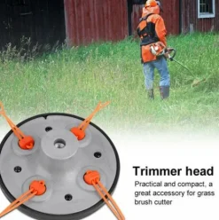 * Asupermall Fixation Universelle Cordes Tete De Coupe Facile De Charge Pour Debroussailleuse Eater Weed Whipper> Accessoire Pour Tondeuse Et Autoportée