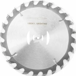 * Asupermall Lame De Scie Circulaire En Metal Pour Tondeuse A Gazon De 6 Po, 150 Mm, 24 Dents> Accessoire Pour Tondeuse Et Autoportée