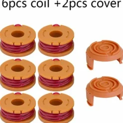 * Asupermall Ligne De Remplacement Pour Tondeuse A Gazon, Bobine, Nylon> Accessoire Pour Tondeuse Et Autoportée