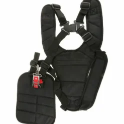 * Bares Harnais A Double Bandouliere Epaule Rembourree Boutonnage Securite Pour Debroussailleuse Tondeuse Stihl Husqvarna Echo> Accessoire Pour Tondeuse Et Autoportée