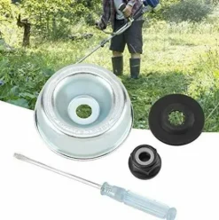 * Bares Kit De Maintenance D'Accessoires Pour Adaptateur Tondeuse A Gazon Pour Stihl Rondelle De Butee, Plaque De Support, Ecrou De Collier Tournevis De Maintenance Kit Fixation De L'Adaptateur De Lame> Accessoire Pour Tondeuse Et Autoportée