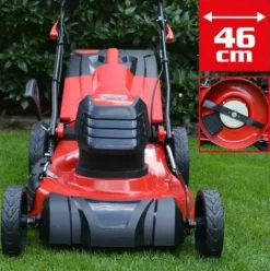 * Bbloisiram Hecht 1802 S Tondeuse A Gazon EÉlectrique 5En1 1800W Largeur Coupe 46Cm Bac 50L 7Hauteur De Coupe 25-75Mm><noscript><img width=