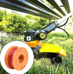 * Benobby Kids Bobine Pour Toutes Les Tondeuses A Gazon Compatibles Avec Worx Wg154 Wg163 Wg180 Wg175 Wg155 Wg151 Wg160 Pieces De Rechange Pour Tondeuse A Gazon Avec 2 Capuchons><noscript><img width=