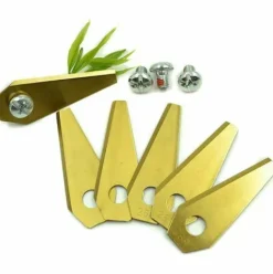 * Betterlife 30Pcs Lames De Rechange Pour Bosch Titane Accessoires Pour Tondeuses Robot+ 30Pcs Vis><noscript><img width=