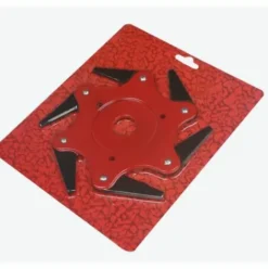 * Bf Trou De Montage 25 Mm Tete De Coupe A Six Feuilles Tete D'Herbe Accessoires De Tondeuse A Gazon Lame De Debroussailleuse Coupe-Herbe De Desherbage Universel> Accessoire Pour Tondeuse Et Autoportée