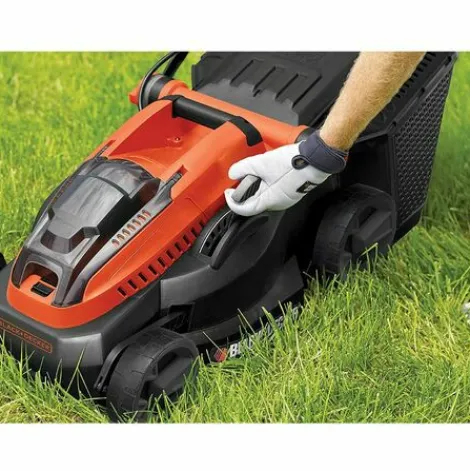 * Black & Decker Tondeuse A Gazon Sans Fil 36V 2Ah 38Cm 6 Hauteurs Reglables Black+Decker Clm3820L1-Qw> Tondeuse À Batterie