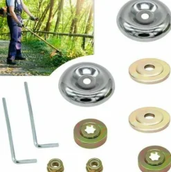 * Cleggfr Debroussailleuse Universelle Kit De Fixation D'Ecrou Accessoires De Debroussailleuse Pieces De Tondeuse Gazon Accessoire De Rechange 10 Pieces> Accessoire Pour Tondeuse Et Autoportée