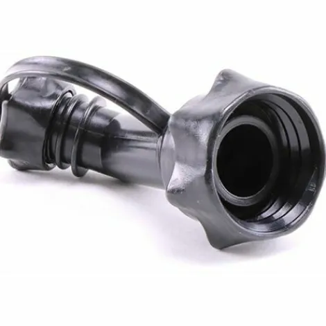* Cyclingcolors Bec Verseur Coude Avec Bouchon A Visser Universel Noir Plastique Haute Qualite Bidon Jerrican Essence Carburant Tondeuse Tracteur Capuchon> Accessoire Pour Tondeuse Et Autoportée