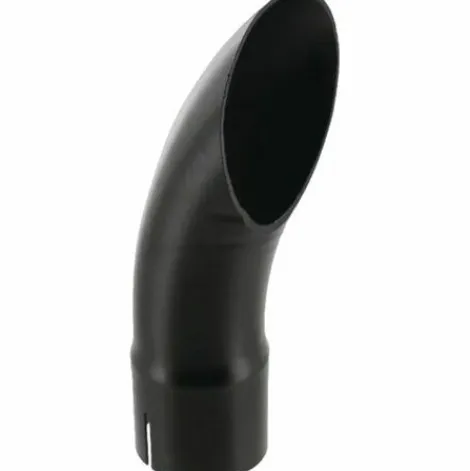 * Cyclingcolors Embout D'Echappement Coude Diametre 55,5Mm Interieur Longueur 190Mm Tracteur> Accessoire Pour Tondeuse Et Autoportée