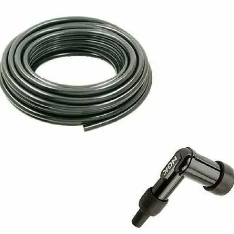 * Cyclingcolors Fil A Bougie 7Mm + Antiparasite Ngk Lb05F Tondeuse Tracteur> Accessoire Pour Tondeuse Et Autoportée
