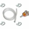 * Cyclingcolors Kit Essence Universel 5Mm 6Mm : Durite + 4X Collier + Filtre Carburant Tondeuse Tracteur> Accessoire Pour Tondeuse Et Autoportée