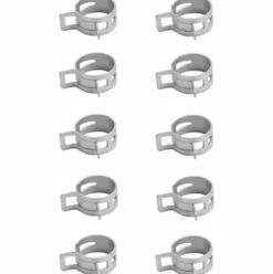 * Cyclingcolors 10X Colliers De Durite Clip A Ressort 8Mm 10Mm Tuyau Carburant Essence Tondeuse Tracteur> Accessoire Pour Tondeuse Et Autoportée