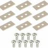 * Cyclingcolors 9X Lames De Robots Tondeuses + 9X Ecrous Compatible Avec Husqvarna Serie Automower 35X18Mm Acier Inoxydable> Accessoire Pour Tondeuse Et Autoportée