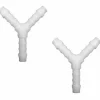 * Cyclingcolors 2X Raccord De Durite En Y Diametre 5Mm Connecteur Tube Tuyau Carburant Essence Tracteur Tondeuse Voiture> Accessoire Pour Tondeuse Et Autoportée