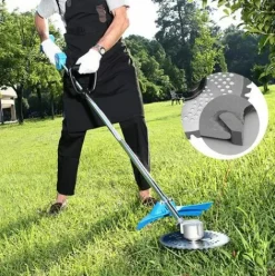 * Deckon 1 Piece 10 Pouces Tondeuse A Gazon En Alliage Tondeuse A Gazon Outils De Jardinage Pour Couper Les Arbustes Et Autres Cultures, 40T (40 Dents)><noscript><img width=