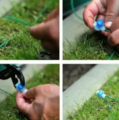 * Denuotop 10 Pieces Connecteurs Cable, Borne Connecteur Cable, Connecteur Etanche, Connecteur Fil A Sertir A 3 Trous Connecteur De Tondeuse Rempli De Gel, Pour Les Tondeuses A Gazon Robotisees><noscript><img width=