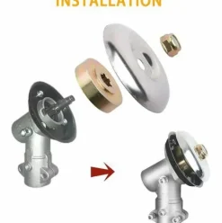 * Devenirriche 5 Pieces De Debroussailleuse Accessoires De Jardin, Accessoires Pour Tondeuses A Gazon Metallique, Convient Aux Pieces Generales De Tondeuse Stihl Fs120 Fs130 Fs200R Fs250 Fs55><noscript><img width=