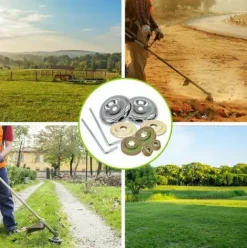 * Devenirriche Debroussailleuse Universelle Kit De Fixation D'Ecrou Accessoires De Debroussailleuse Pieces De Tondeuse Gazon Accessoire De Rechange 10 Pieces><noscript><img width=