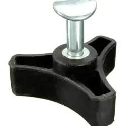 * Devenirriche Lot De 2 Poignees Triangulaires Pour Tondeuse A Gazon, Vis, Ecrou, Boulon Pieces De Rechange Pour Outils De Jardinage Accessoires Pour Machine A Gazon/Tondeuse A Gazon Honda (Noir)><noscript><img width=