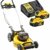 * Dewalt Dcmw564P2 Tondeuse A Gazon Sans Fil Brushless 18V 2 X 5Ah Li-Ion 48Cm 55L> Tondeuse À Batterie