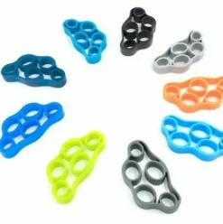 * Dontodent Couleurs Finger Stretcher Strengthener Power Exercise Hand Grips Finger Resistance Band Extensor Gripper Set $ Hand Grip Strengthener, Finger Exer> Accessoire Pour Tondeuse Et Autoportée