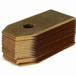 * Dontodent Lame De Tondeuse A Gazon En Acier Inoxydable Revetue De Titane De 0,75 Mm + Vis 30 Pieces><noscript><img width=