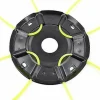 * Dontodent Outils Puissants Tete De Ligne En Nylon Pour Debroussailleuse Accessoires De Tondeuse A Gazon Debroussailleuse Accessoires De Coupe-Herbe Tete D'Herbe Fine Herbe De Fer> Accessoire Pour Tondeuse Et Autoportée