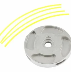 * Dontodent Tete De Coupe En Aluminium, Accessoires De Tondeuse A Gazon, Plateau De Coupe En Aluminium, Grand Plateau Rond En Aluminium, Tete De Coupe Solide Et Durable, Pas Facile A Casser L'Argent> Accessoire Pour Tondeuse Et Autoportée