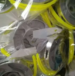 * Dontodent Tete De Coupe En Aluminium, Accessoires De Tondeuse A Gazon, Plateau De Coupe En Aluminium, Grand Plateau Rond En Aluminium, Tete De Coupe Solide Et Durable, Pas Facile A Casser L'Argent><noscript><img width=