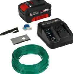 * Einhell Kit D'Installation 800M Pour Robot-Tondeuse Freelexo (Jusqu'A 800M , 3 Lames, 210M Cable Peripherique) Livre Avec Batterie 3,0Ah Et Chargeur> Robot Tondeuse
