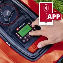 * Einhell Robot Tondeuse Freelexo 800 Lcd Bt Solo Power X-Change (18 V, 800 M , Application Bluetooth, Ecran Lcd) Livre Avec Kit D'Installation. Livre Sans Batterie Ni Chargeur> Robot Tondeuse