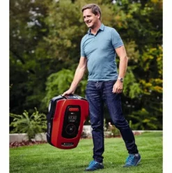 * Einhell Robot Tondeuse Freelexo 500 Bt Power X-Change + Coupe Bordure Gc-Ct 18/25 Li P Solo (18 V, Surface 500M2, Application Bluetooth) Livre Avec Kit D'Installation, Batterie 2,5Ah Et Chargeur> Robot Tondeuse
