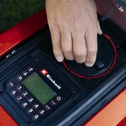 * Einhell Robot Tondeuse Freelexo 1200 Lcd Bt Power X-Change (18 V, 1200 M , Application Bluetooth) Livre Avec Kit D'Installation Et Batterie 5,2Ah><noscript><img width=