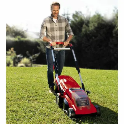 * Einhell Tondeuse A Gazon Sans Fil Ge-Cm 36/37 Li Kit Power X-Change (36V 2 3,0 Ah, Largeur De Coupe 37Cm, Surface Conseillee 400M2) Livre Avec 2 Batteries 2,0 Ah Et Double Chargeur> Tondeuse À Batterie