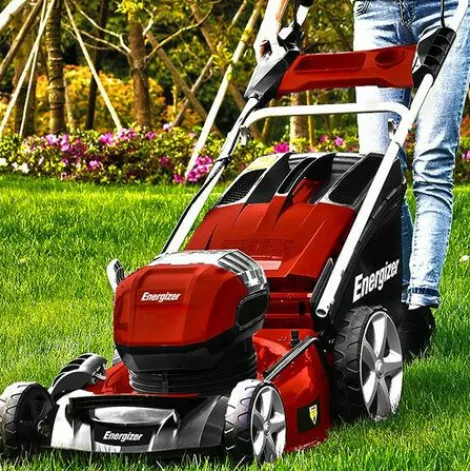 * Energizer Tondeuse Sans Fil 40 V 4 Ah 46 Cm 60 L Ez40Vtde46N> Tondeuse À Batterie