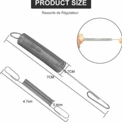 * Enlenk Ressort De Regulation, 4Pcs Ressorts De Regulateur Pour Moteurs 692211 691859 Ressort De Regul Regulation De Vitesse De Tondeuse> Accessoire Pour Tondeuse Et Autoportée
