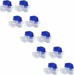 * Enlenk Set De Connecteurs De Cables Pour Robot Tondeuse 10 Raccords Remplis De Gel Pour Etendre Ou Reparer Fil EÉlectrique Bas Voltage Tondeuse Automatique Etanches, Surs, Denudage Inutile> Accessoire Pour Tondeuse Et Autoportée