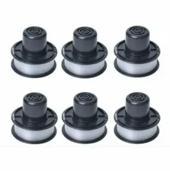 * Fei Yu A6226 Bobine De Fil Compatible Avec Black Et Decker Auftipp Coupe-Herbe Automatique Gl250 / Gl310 / Gl360 / Gl360Sb Avec 6M Ligne, 6-Pack> Accessoire Pour Tondeuse Et Autoportée