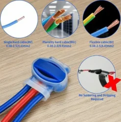 * Fvbjd 20 Pieces Connecteurs De Cables Pour Robot Tondeuse, Raccords De Cable Peripherique Du Robot, Connecteurs Support Pour Cable Tondeuses A Gazon Robotiques Exterieures De Jardin><noscript><img width=