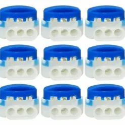 * Fvbjd Connecteurs De Cable Connecteur Etanche 15Pcs Connecteurs Raccords De Cable Pour Robot Tondeuse Jardin Exterieur Et Voiture> Accessoire Pour Tondeuse Et Autoportée