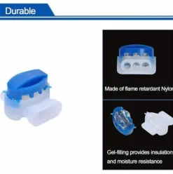 * Fvbjd Connecteurs De Cable Remplis Des Resines Pour Jardin & Exterieur Et Tondeuse Robot,50 Pieces><noscript><img width=
