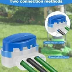 * Fvbjd 26Pcs Connecteurs De Cable Remplis Des Resines, Connecteurs De Cables Pour Robot Tondeuse, Etanche Connecteur Fil Tondeuse Pour Jardin & Exterieur Et Tondeuse Robot Et Voiture Mower><noscript><img width=