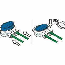 * Fvbjd 15X Cable Connecteur 3M Scotchlok 314 Yardforce Sc 600 Eco Sa 900> Accessoire Pour Tondeuse Et Autoportée