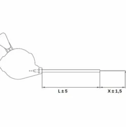 * Global Garden Product 181007128/0 Commande De Gaz Pour Tondeuse Stiga (Moteur Briggs Et Stratton)> Accessoire Pour Tondeuse Et Autoportée